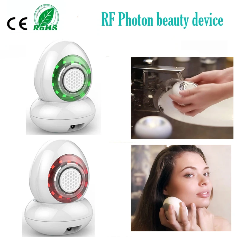 Высокочастотная вибрация RF радиочастотная 3 вида цветов Led фотон омоложение кожи