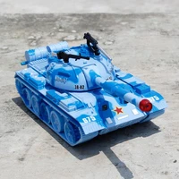 tanks chinese type battle camouflage tank voice back light alloy model turret rotation plastic 5 7 years educational boys toy