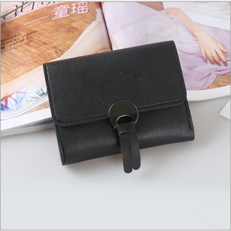 2019 Fashion Women Short Purses Vintage PU Leather Lady Clutch Wallet Small Tassel Female | Багаж и сумки