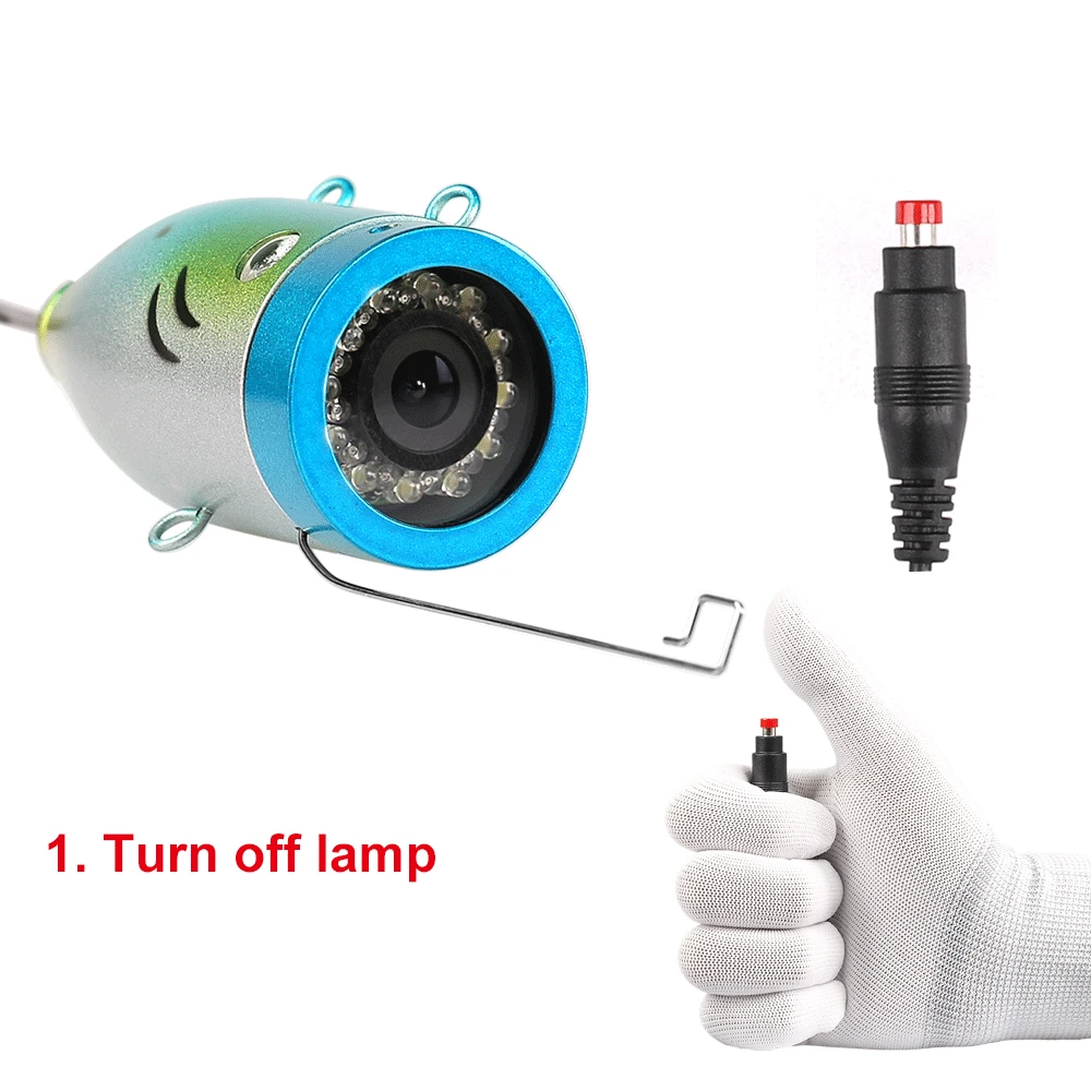 Подводная рыболовная камера ViewEye с 2 диодами аксессуары для рыболокатора 7 дюймов