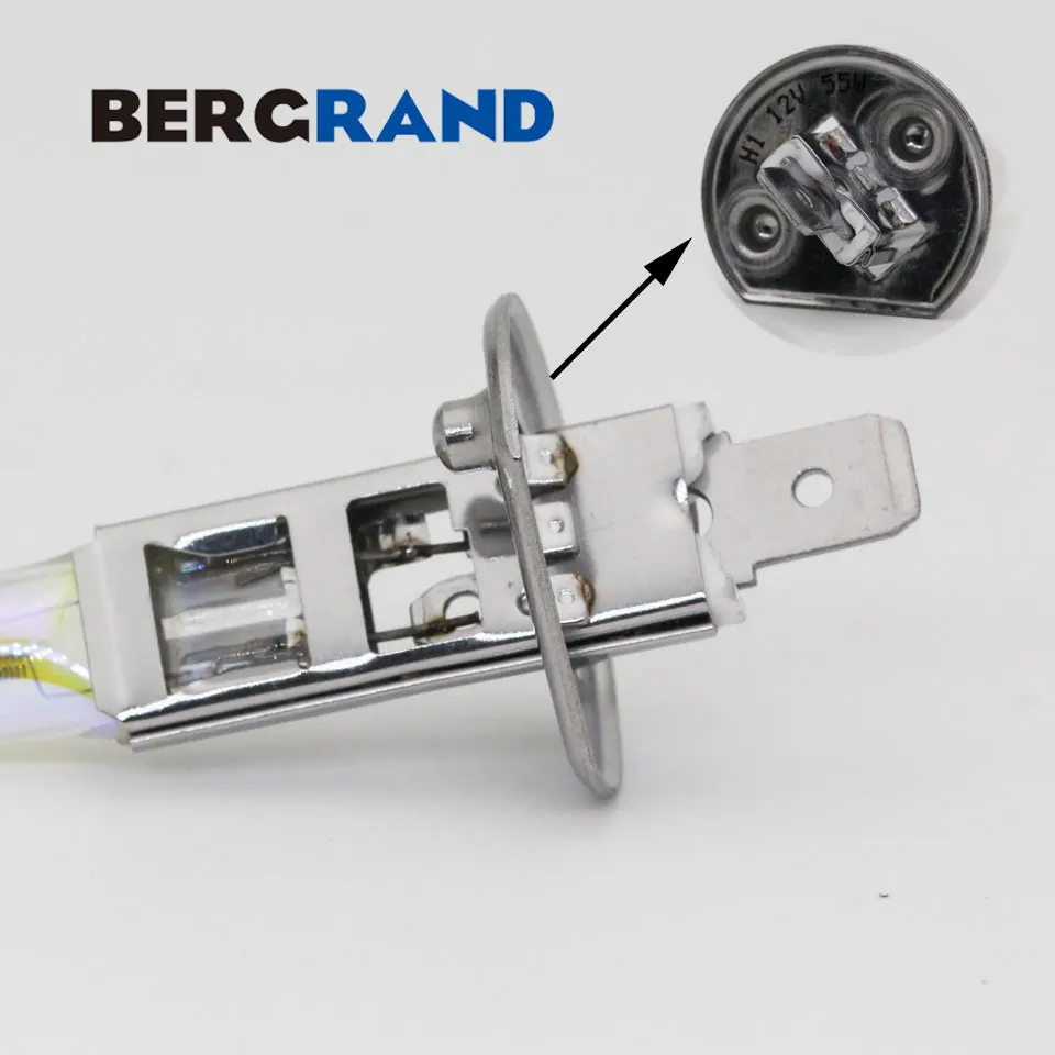 Автомобильная галогенная лампа 2 шт. H1 H7 12 В 55 Вт радужная золотистая головная