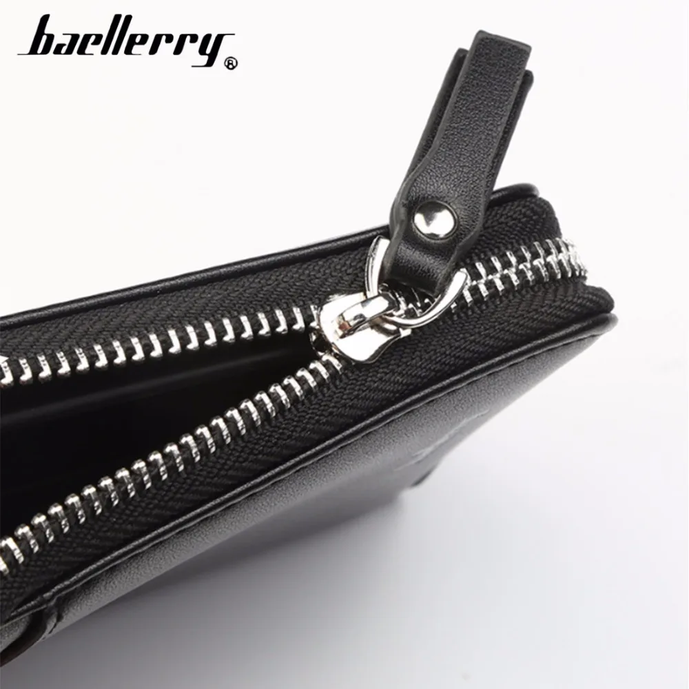 Baellerry из искусственной кожи молния отделение для фото и карточек Короткие стиль