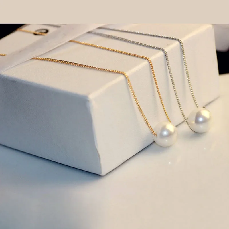 Ожерелье-чокер круглое женское классическое колье с подвеской из крупного