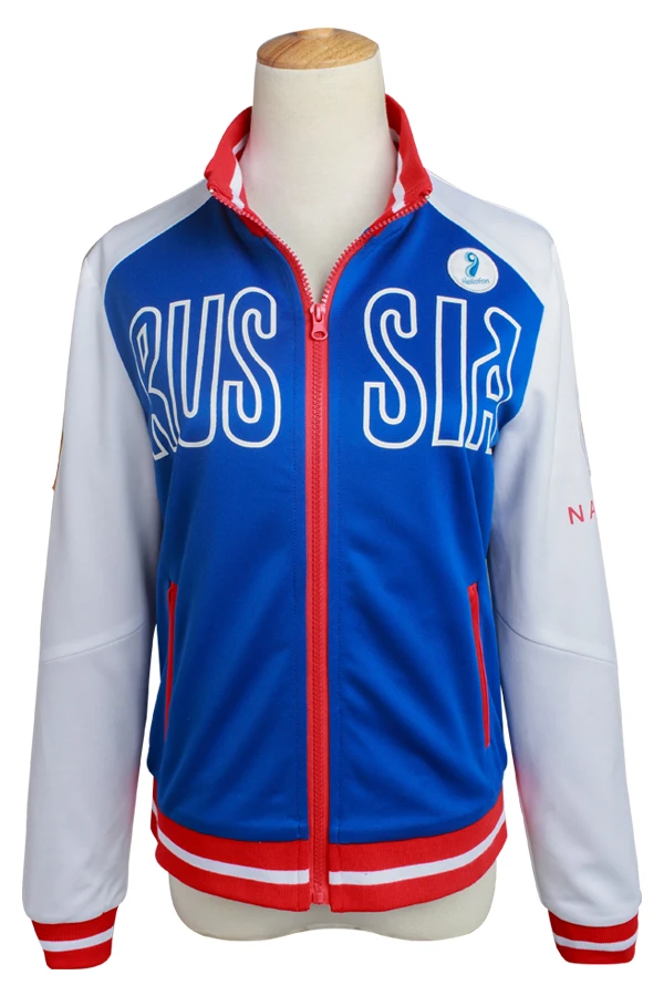 Юрий! Костюм для косплея Yuuri on Ice Plisetsky одежда куртка только пальто|cosplay costume|costume