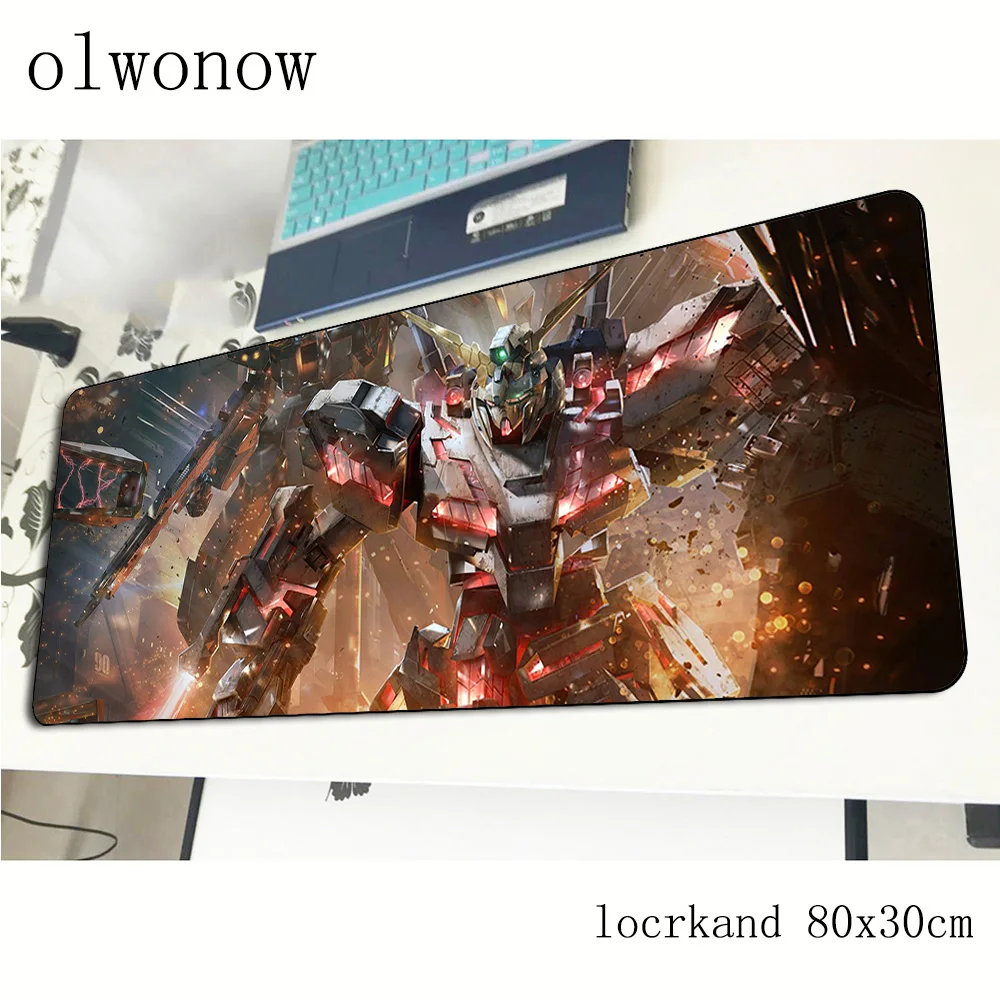 GUNDAM коврик для мыши 80x30 см популярный игровой коврик для мыши большой геймерский коврик Бестселлер компьютерный стол padmouse клавиатура большие игровые коврики