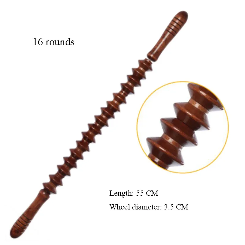 Высококачественный меридиан для йоги HANRIVER деревянный массажер шеи и ног |