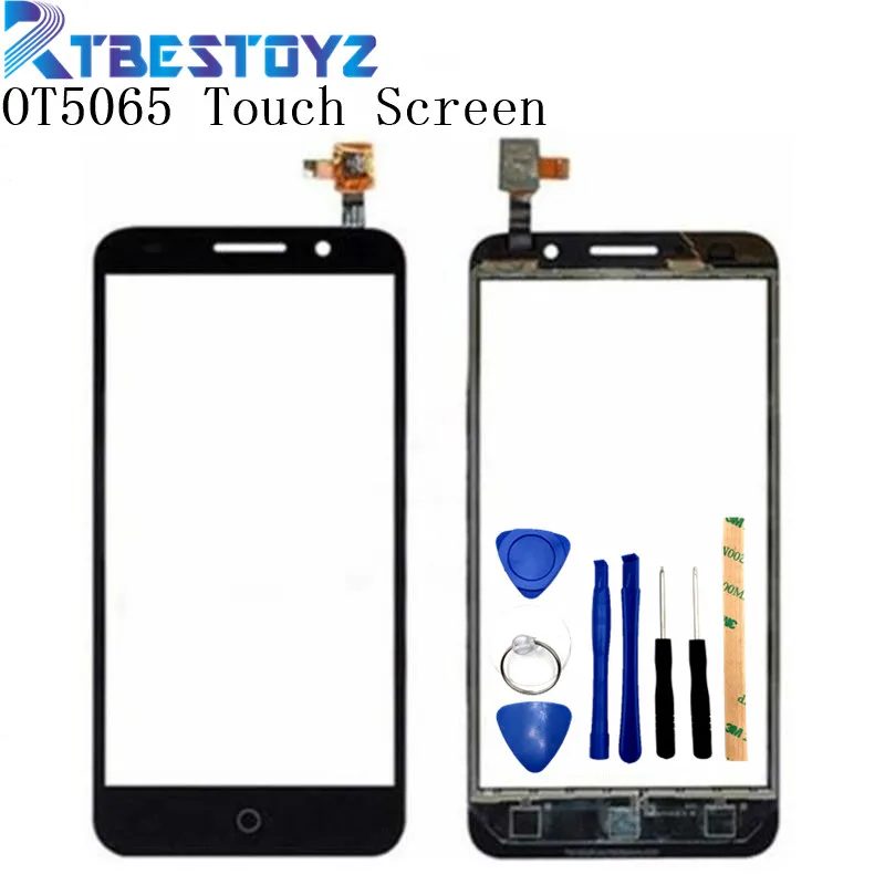 Сенсорная панель RTBESTOYZ для Alcatel One Touch Pixi 3 4G OT5065 5065 5065A 5065D 5065X дигитайзер сенсорного
