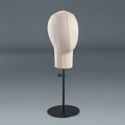 Голова женского манекена с тканевым покрытием|Статуэтки и миниатюры| |