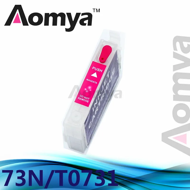 Многоразовый картридж Aomya 73N T0731 совместимый со стилусом Epson