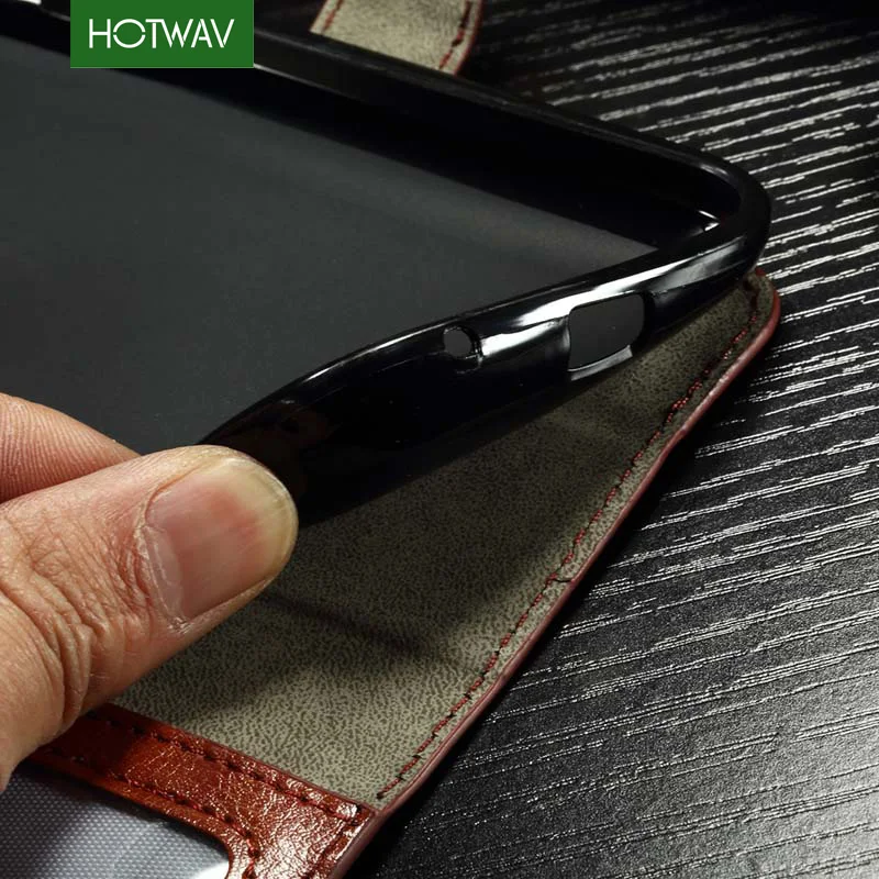 HOTWAV Роскошные флип Чехлы для Alcatel Чехол Pop C5 бумажник PU кожаный чехол телефона поп