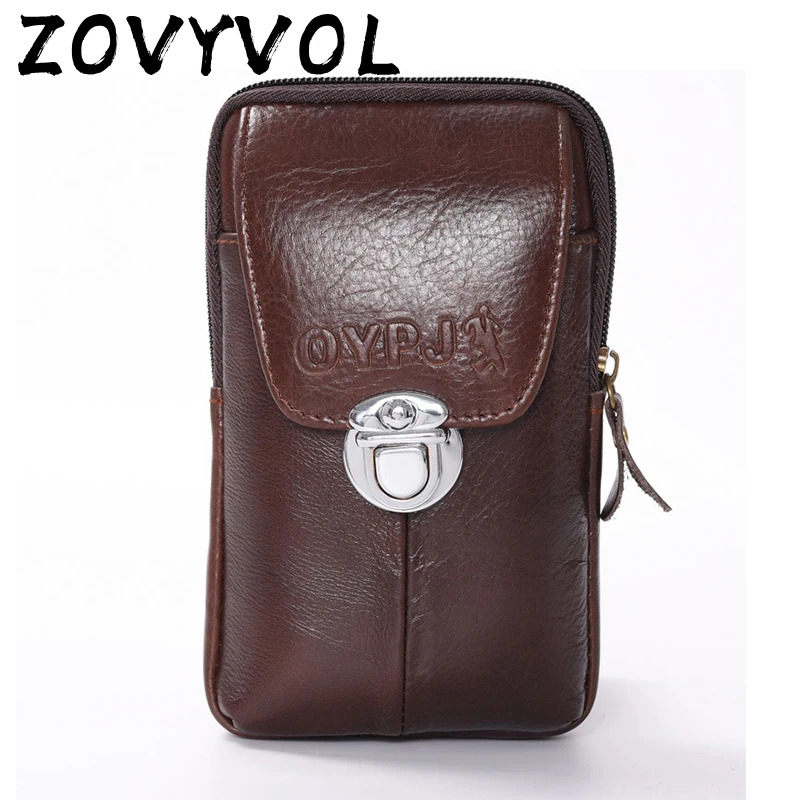 

Сумка поясная ZOVYVOL, из натуральной кожи, для путешествий