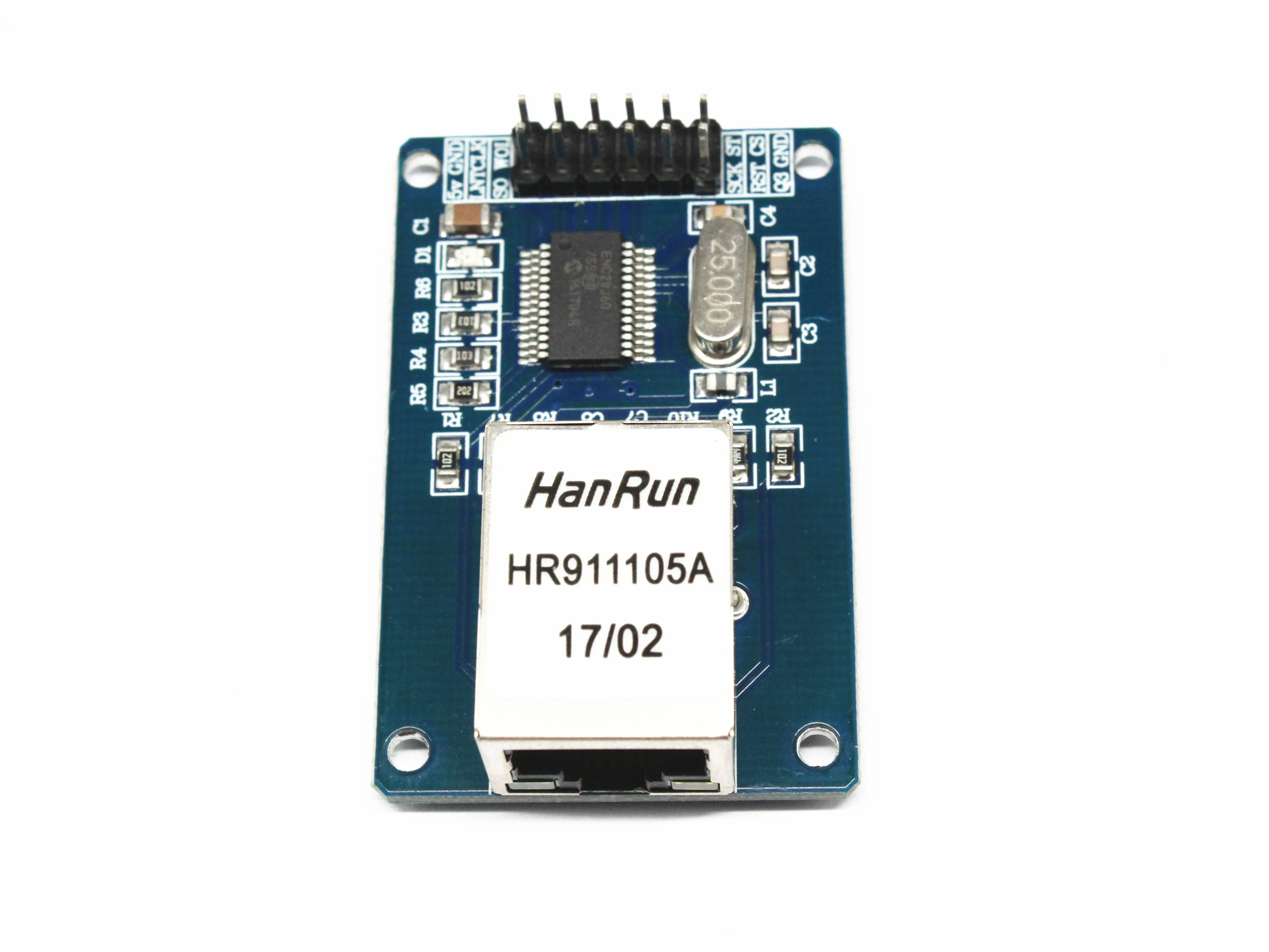 Мини ENC28J60 Ethernet LAN сетевой модуль для arduino AVR 51 SPI PIC STM32 LPC MCU Совет по развитию