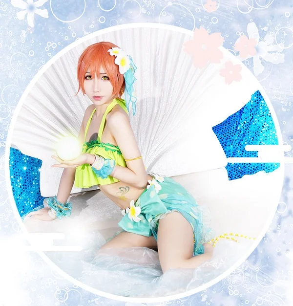 Любовь Live Косплей Лето бикини купальник Уми Сонода/Нодзоми тодзё/Hoshizora Rin