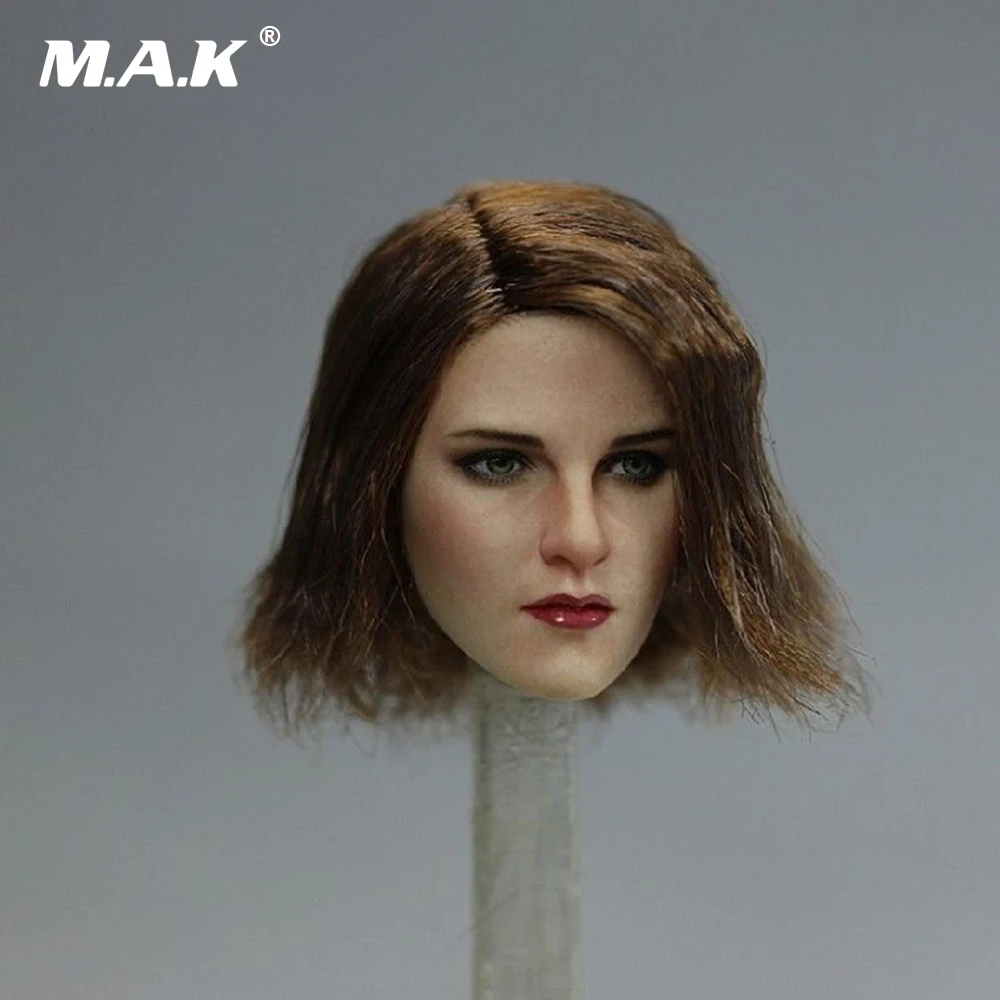 

1/6 Kristen Стюарт голова для 12 дюймов женский бесшовный фигурку тела