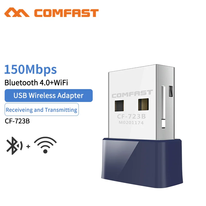 Comfast Bluetooth адаптер для ПК беспроводной музыкальный приемник Wi fi USB 4.0|Сетевые