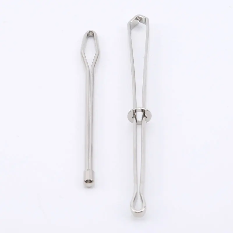 

Useful Creative 2Pcs Stainless Steel Cited Clips Elastic Belt Wearing Rope Weaving Tool Bag Wrap Rope Wearing Sewing Accessories
