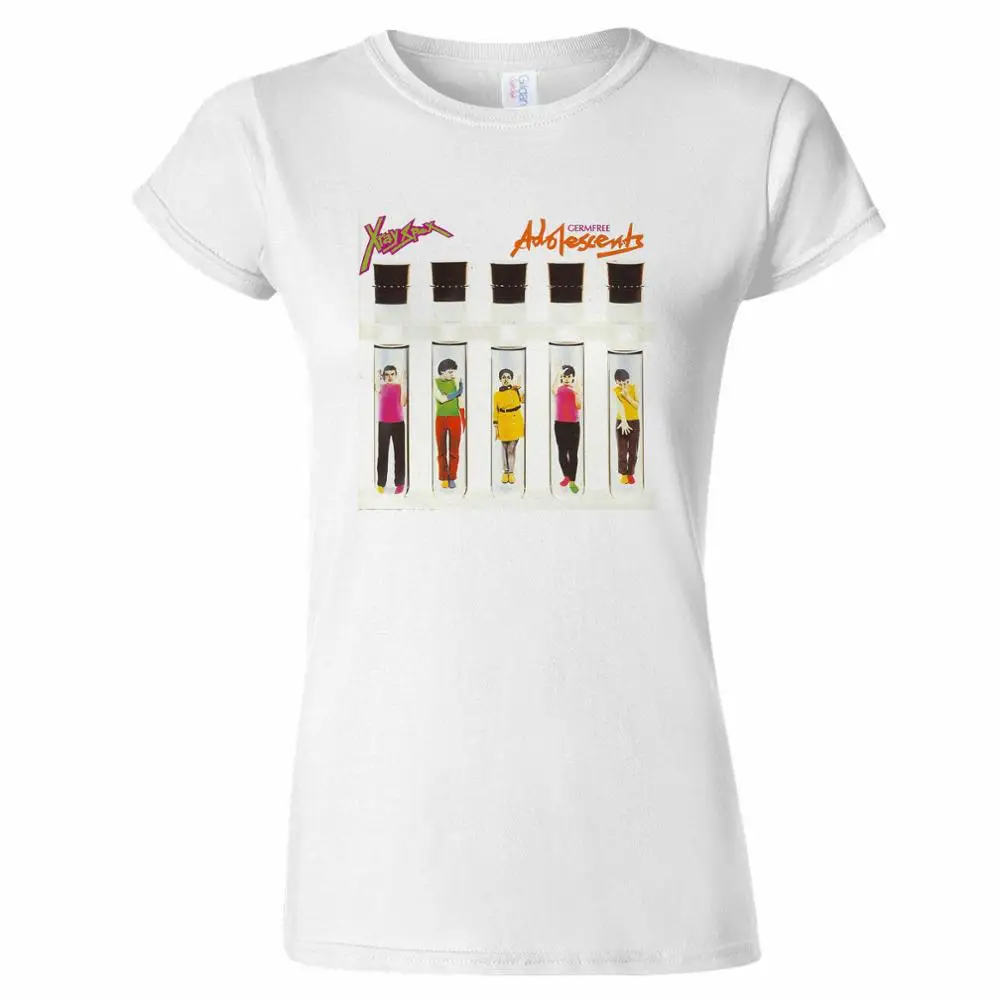 2017 Топы Blusa Тройники Высокого Качества женщин С Коротким Рукавом Печатных X Ray Spex