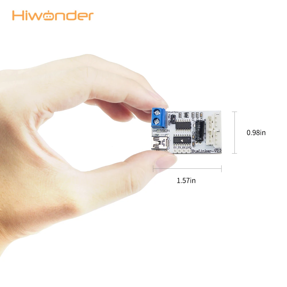 Hiwonder серийный автобус микро сервопривод LX 15D высокоточная плата отладки самолета