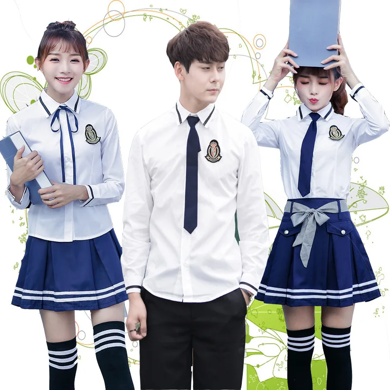 Японская школьная форма для девочек одежда корейские униформы мальчиков и