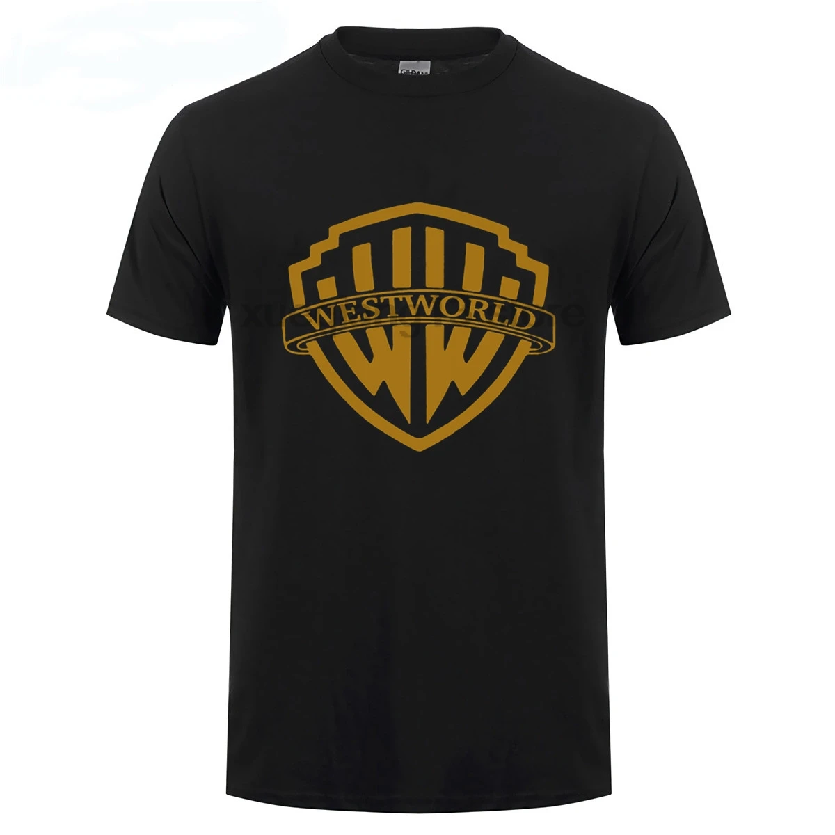 Warner Bros Запад Мужская футболка|Мужские футболки| |