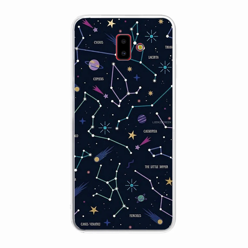 Soft Silicone Clear TPU Case for Samsung Galaxy J6 Plus J4 J7 J5 J3 2017 Durable Draiwng Painted Cover | Мобильные телефоны и