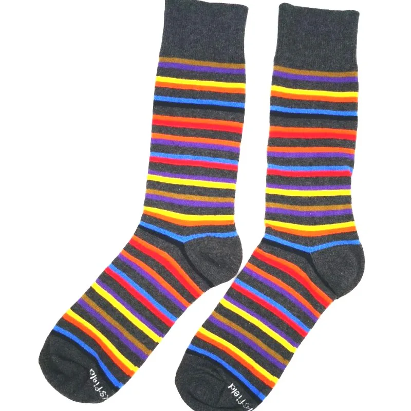 SIZE 40-46 H017 Новые цветные хлопковые мужские и женские высококачественные длинные модные носки больших размеров повседневные спортивные носки из органической кожи 2 шт. = 1 пара/лот - Цвет: SIZE 40-46 H017