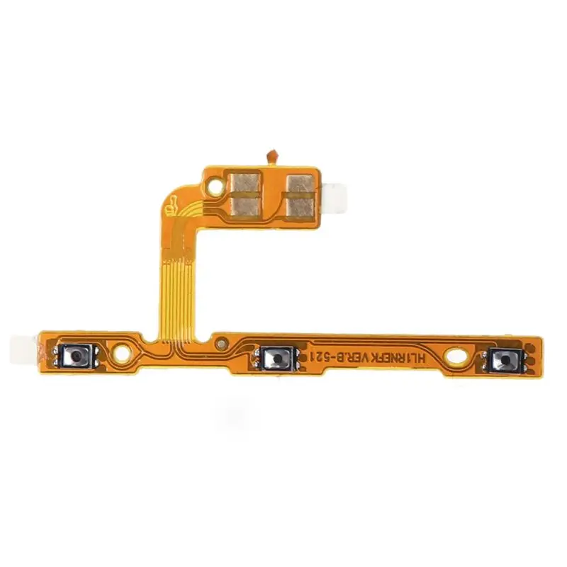 New Power On/Off Volume Buttons Flex Cable For Huawei Mate 10 Lite Side Button Flex Cable Replacement Parts new power switch button ribbon flex cable replacement parts for xbox 360 slim in stock