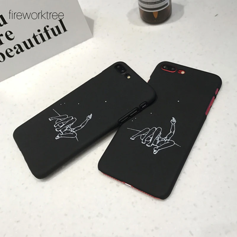 Fireworktree простые линии чехол для iPhone 7 Plus средства ухода за кожей изображения