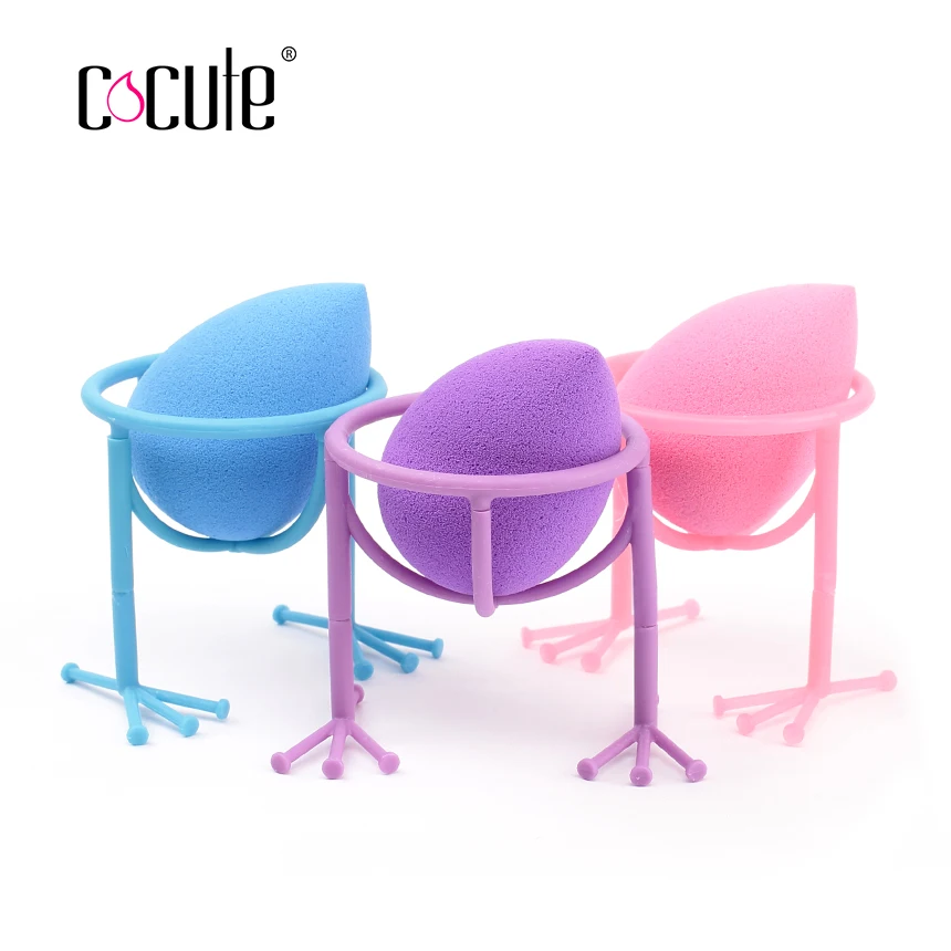 Cocute 1 шт. Подставка для губки держатель макияжа курица форма ног дисплей