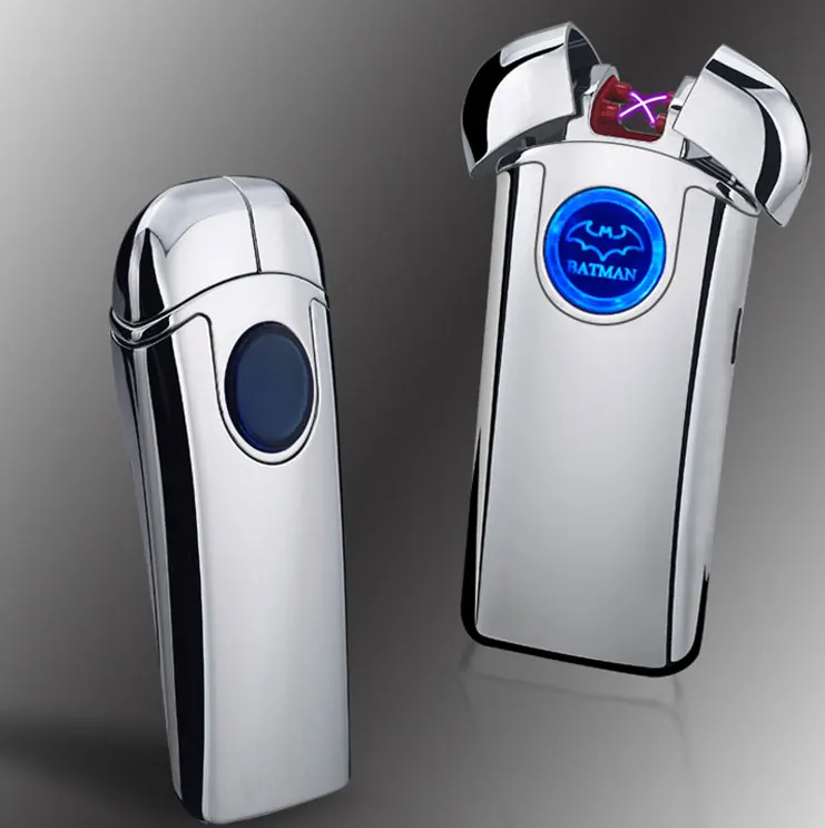 36*80 5 мм плазменная Зажигалка Ветрозащитная USB металлическая зарядка электронная