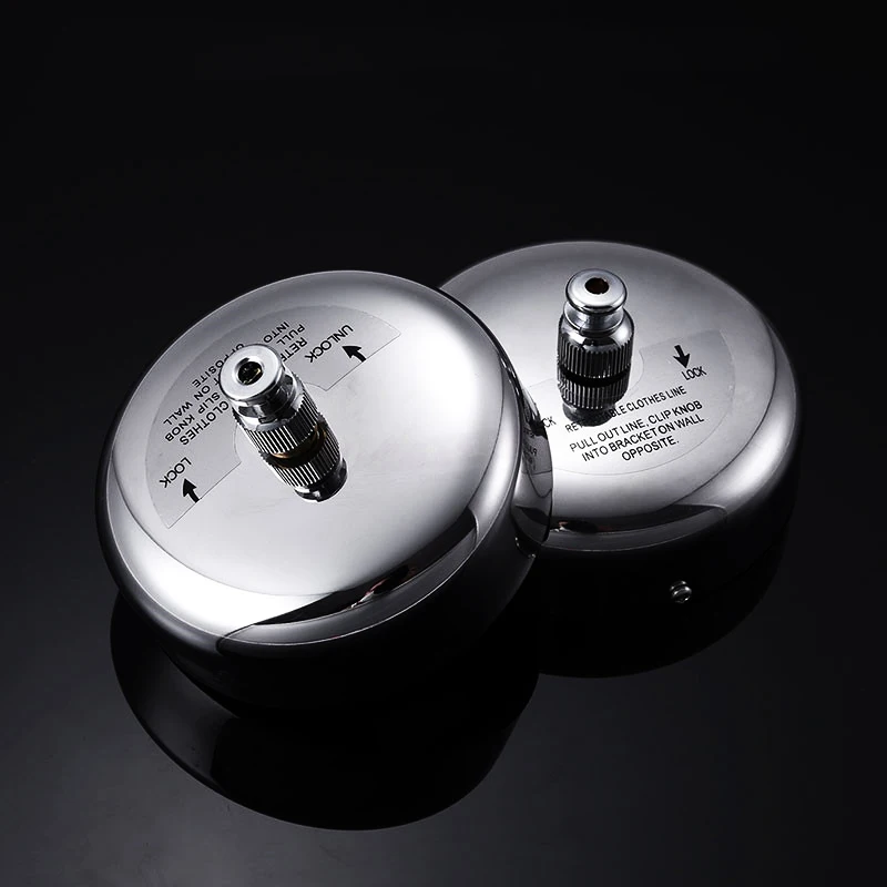 Нержавеющая сталь настенный бельевой Регулируемый Прачечная вешалки стойки