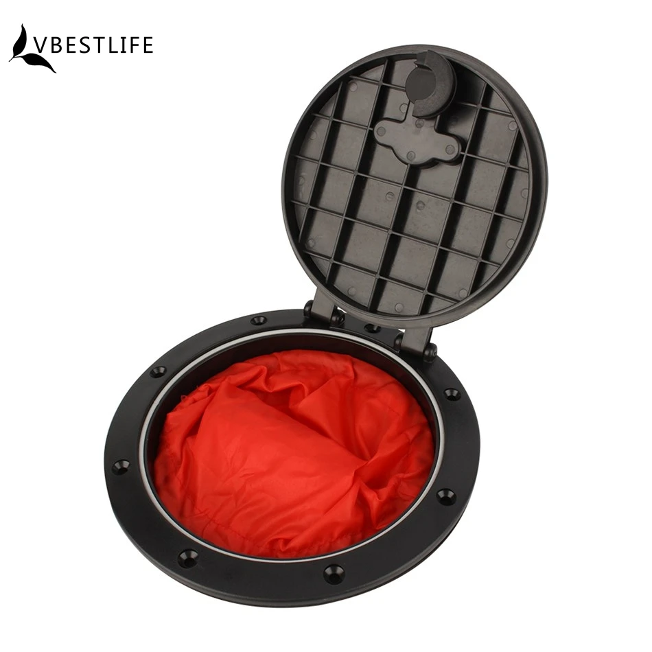 8 дюймовая палубная пластина для Каяка морской лодки с сумкой хранения комплект