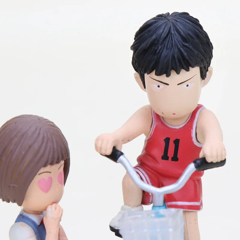 Аниме мультфильм Slam Dunk Sakuragi Hanamichi Rukawa Kaede ПВХ Фигурки коллекционные
