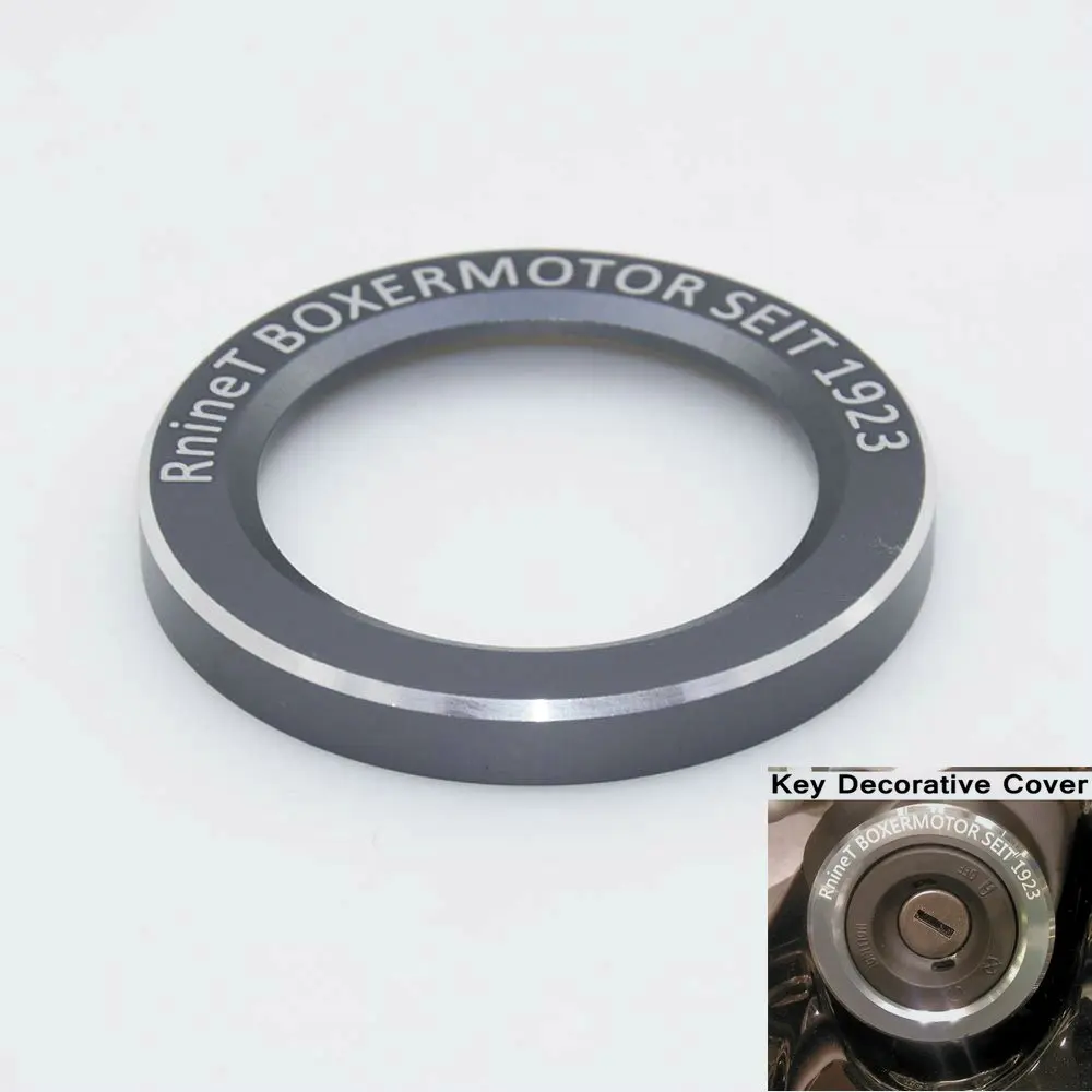 

BIKE GP Key Ring Cover For BMW R NineT Scrambler Prue Urban G S 2017-ON Aluminum Alloy Keyhole Decorative Case Motorcycle Parts