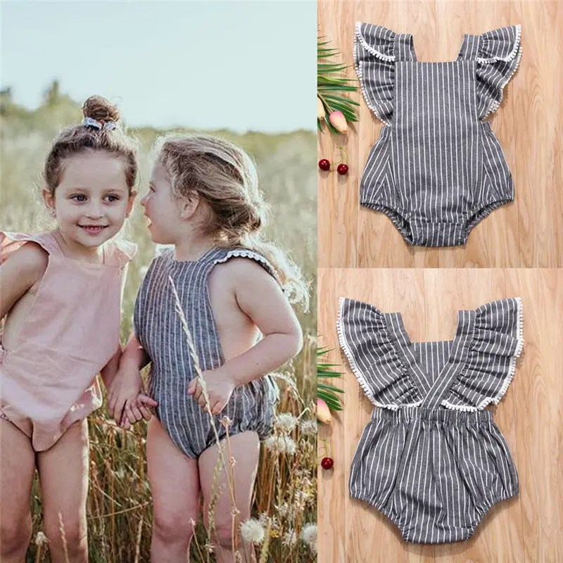 PUDCOCO для новорожденных мальчиков девочек младенцев полосатые активного отдыха