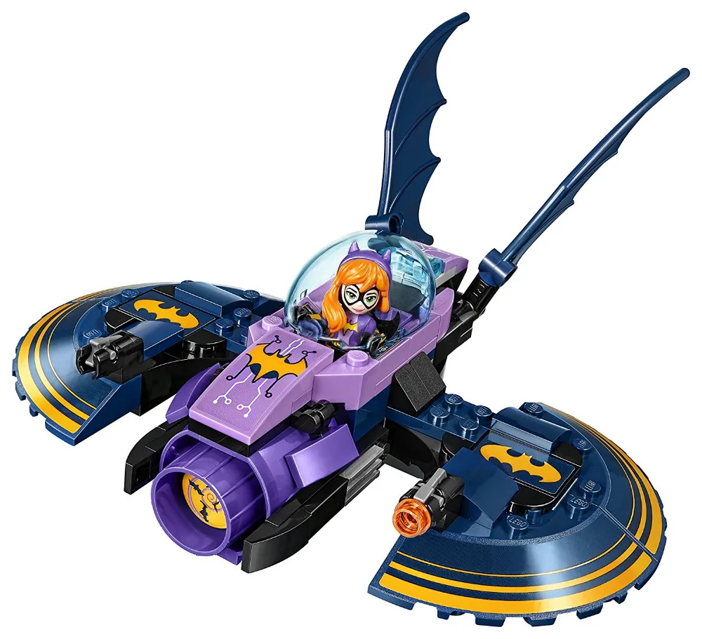 2018 супер герой Обувь для девочек Batgirl batjet Чейз строительный Конструкторы