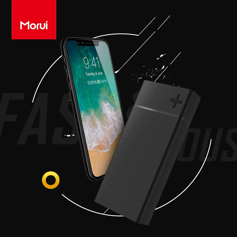 MORUI 20000mAh QC3.0 + 18W power Bank SN20 Pro Быстрая зарядка 3 0 Внешняя батарея usb type C PD3.0 порты
