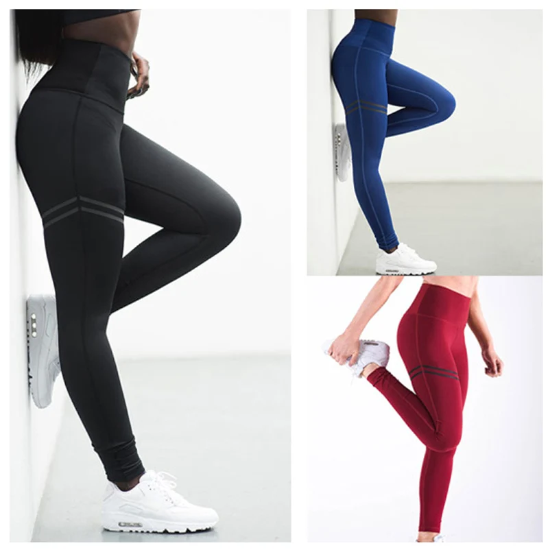 2019 Новая женская спортивная одежда с высокой талией леггинсы для фитнеса Для