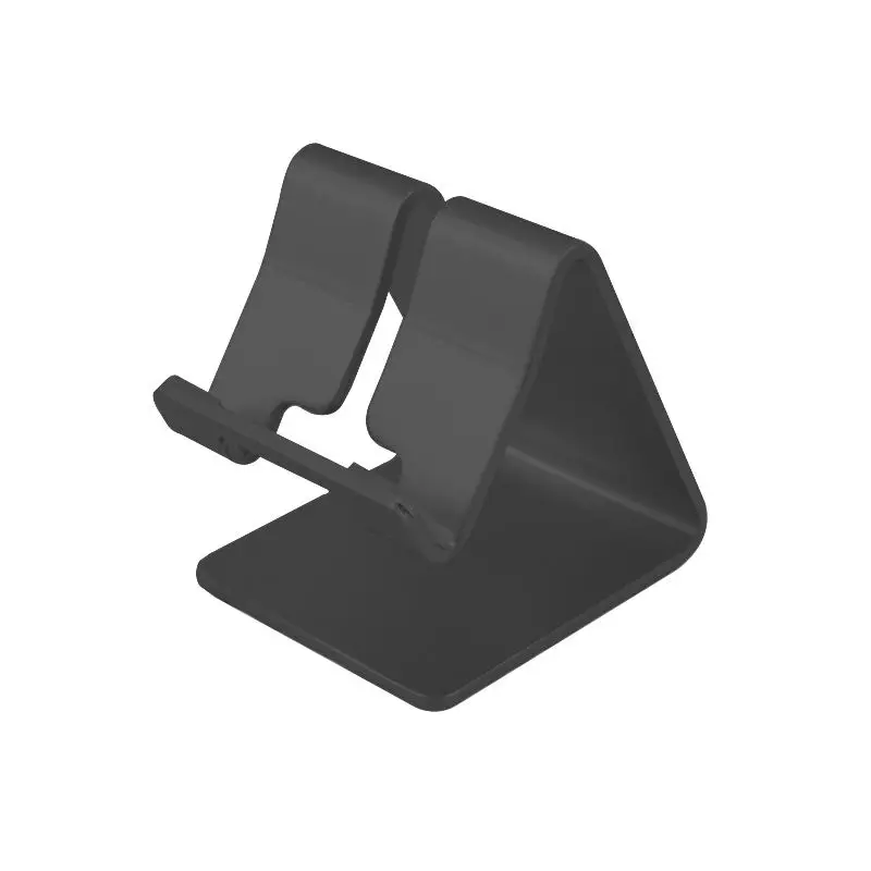 black Алюминиевый сплав металлическая подставка для Xiaomi для iPad iPhone Универсальный Android мобильный телефон держатель для huawei samsung - Цвет: black