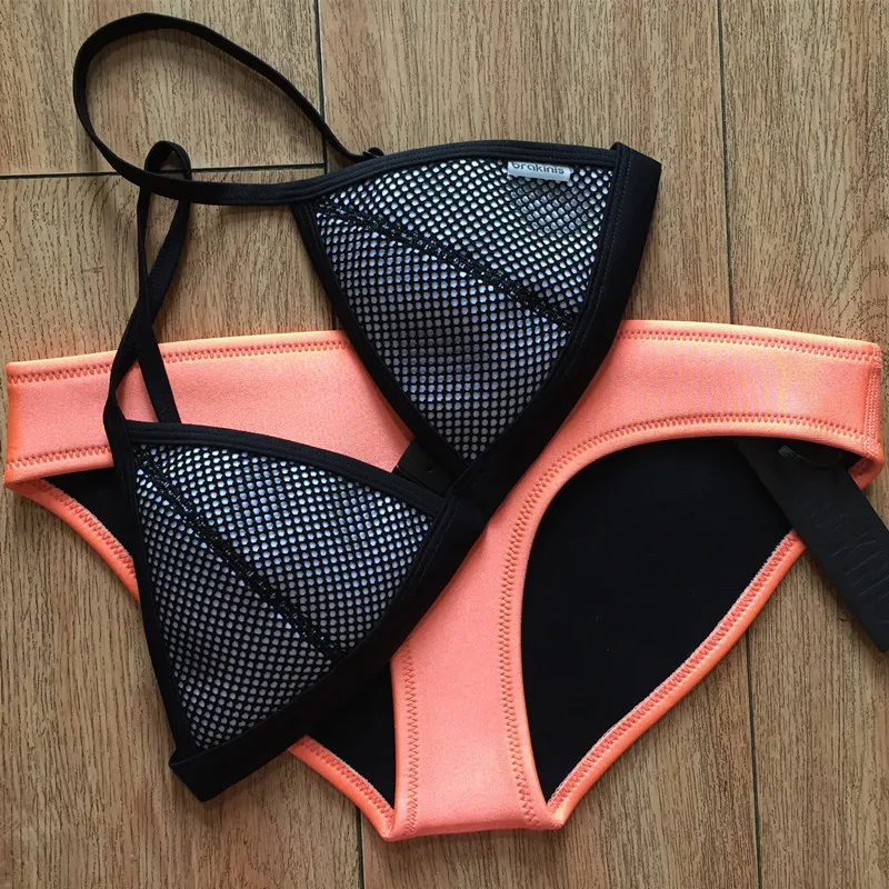 BIYISI распродажа акция 2016 женский новый стиль неопреновый бикини набор купальник