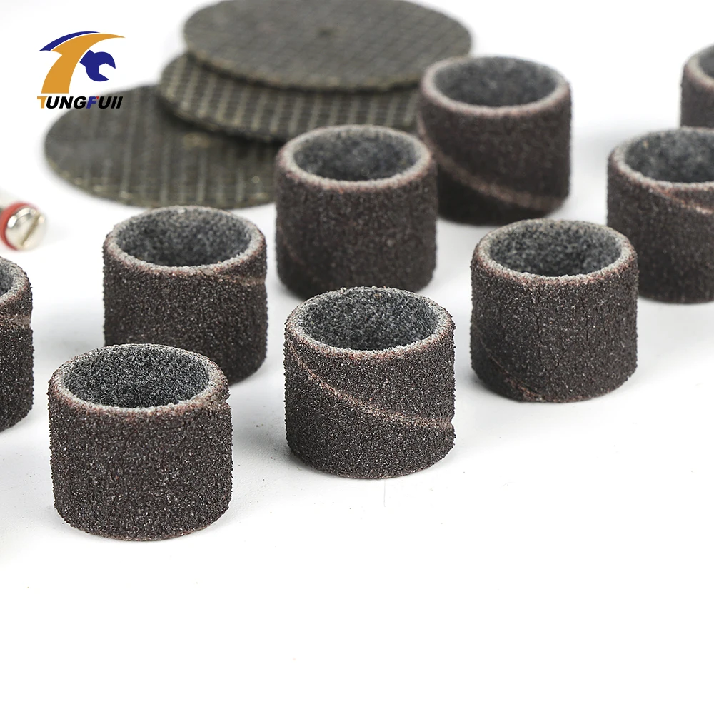 Tungfull 105 шт. Аксессуары Dremel для вращающихся инструментов 3000 4000 Полировка Шлифовка