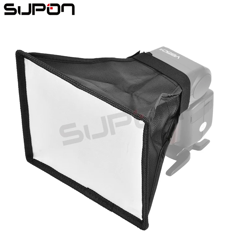 Supon Универсальный 15x17 см светорассеиватель складной софтбокс для Canon Nikon Godox YONGNUO