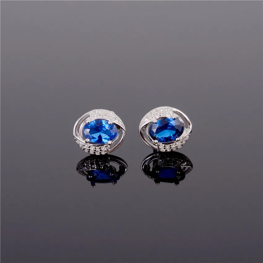 Almei 2017 роскошные серьги с цирконием кубической огранки из стерлингового серебра