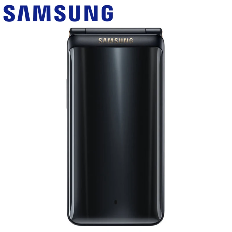 Оригинальный телефон С Откидывающейся Крышкой samsung galaxy папка 2 2017 G1650 2G 16G с