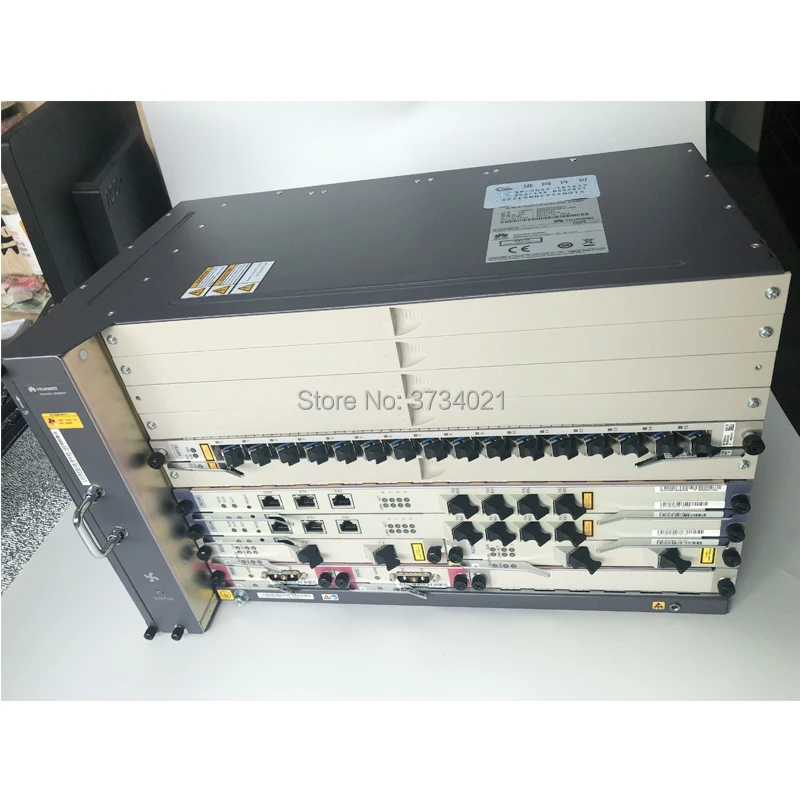 

Huawei MA5683T OLT 1G 10G с платой восходящей линии X2CS / GICF, плата управления SCUN, плата питания PRTE, сервисная плата 16 PON GPFD C + C ++