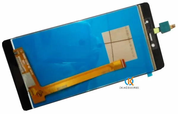 Черный синий цвет для Wiko Fever 4G ЖК дисплей + кодирующий преобразователь сенсорного