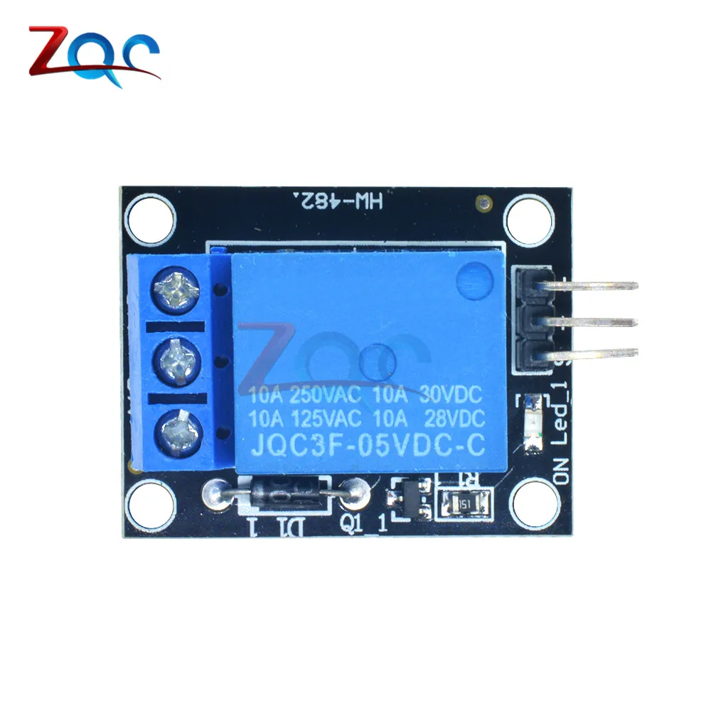 KY 019 5 В Один 1 канальный релейный модуль платы щит для PIC AVR DSP ARM arduino Diy Kit|1 channel relay