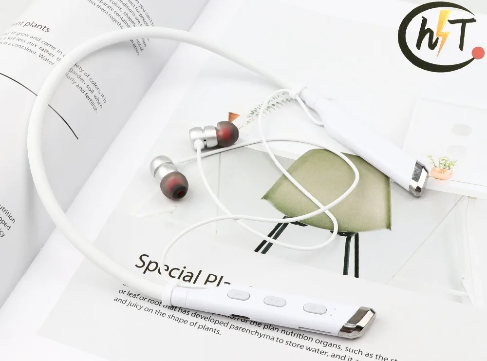 V91 стерео наушники Bluetooth 4 2 с гибким шейным ремешком водостойкие встроенный