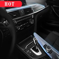 for bmw 3 series f30 f34 transparent promotion tpu film sticker center console door handle car accessories