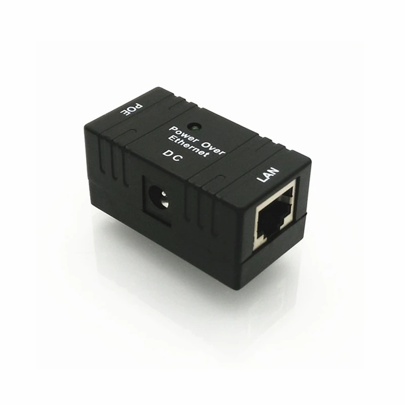 10/100 Мбит/с POE питание по Ethernet комбинированный RJ45 инжектор разветвитель настенный